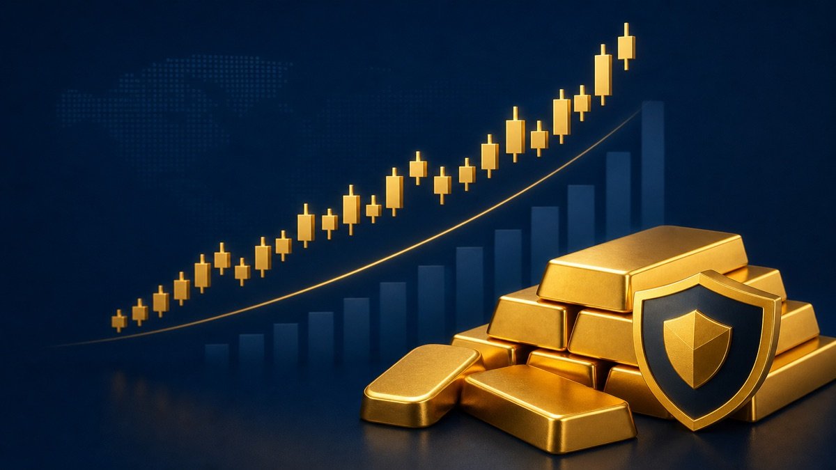 تصویر بهترین صندوق طلا ۱۴۰۴ | معیار انتخاب و حباب - FinAI