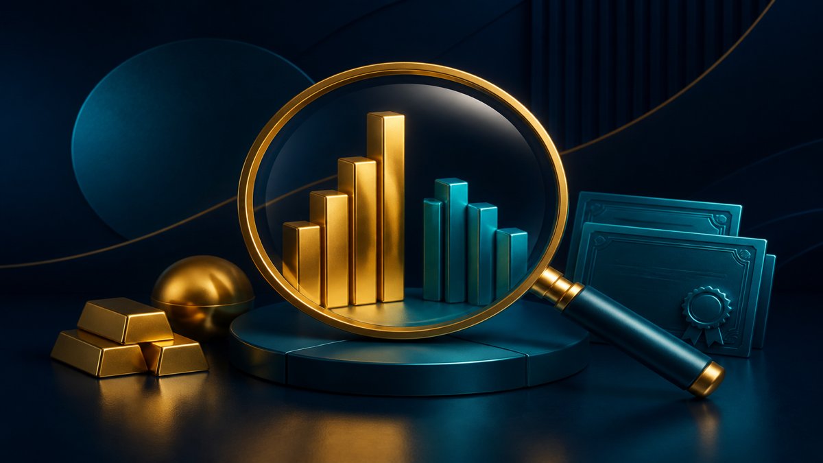 تصویر ترکیب طلا و درآمد ثابت | نسبتها و بازتنظیم - FinAI