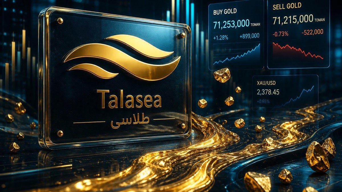 تصویر قیمت طلا طلاسی امروز یعنی کدام عدد؟ راهنمای خواندن نرخ - FinAI